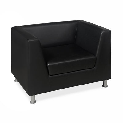 Nilkamal Russo 1 Seater Sofa (Cola Black)