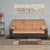 Nilkamal Trafford 3 Seater Fabric Sofa (Brown)