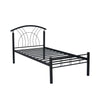 Nilkamal Lucas Neo Metal Single Bed (Black)
