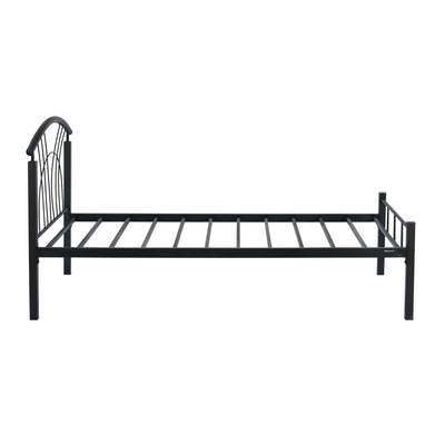 Nilkamal Lucas Neo Metal Single Bed (Black)