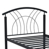 Nilkamal Lucas Neo Metal Single Bed (Black)