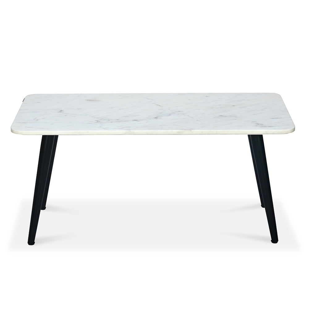 Nilkamal Valora Marble Coffee Table (White)
