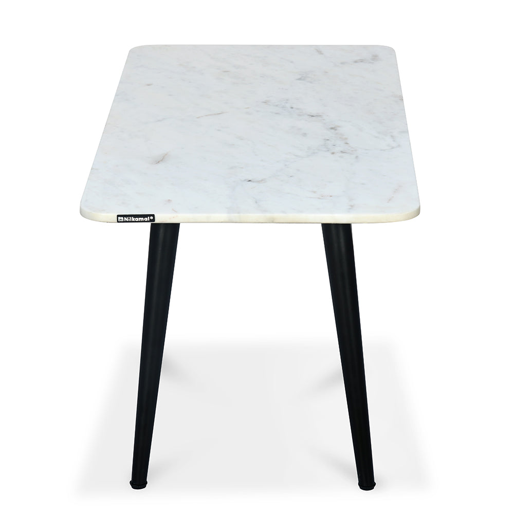 Nilkamal Valora Marble Coffee Table (White)