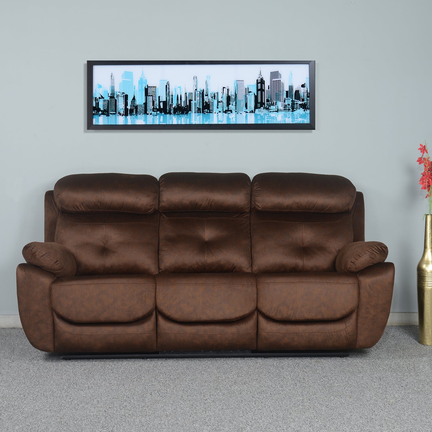Nilkamal recliner sales 3 seater