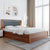 Nilkamal Wellington King Bed (Brown)