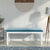 Nilkamal Lawson 6 Seater Dining Bench (White)