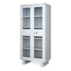 Nilkamal Magna Glass Door Office Almirah (Grey)