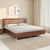 Nilkamal Maple Meta Bed Without Storage (Walnut)