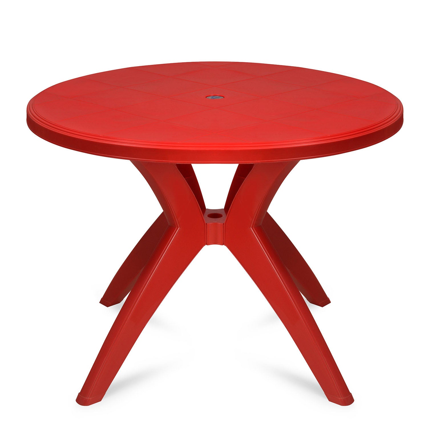 Nilkamal Meridian Kross Leg 4 Seater Dining Set