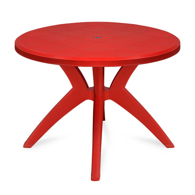 Nilkamal Meridian Kross Leg 4 Seater Dining Set