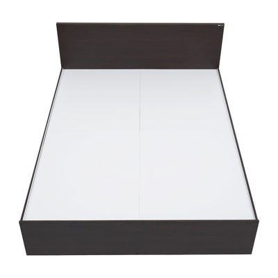 Nilkamal Arthur King Bed (Walnut)