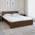 Nilkamal Arthur King Bed (Walnut)