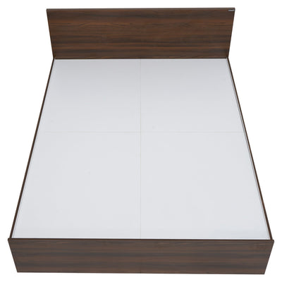 Nilkamal Arthur King Bed (Walnut)