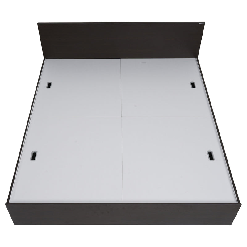 Nilkamal Arthur King Bed with Storage (Walnut)