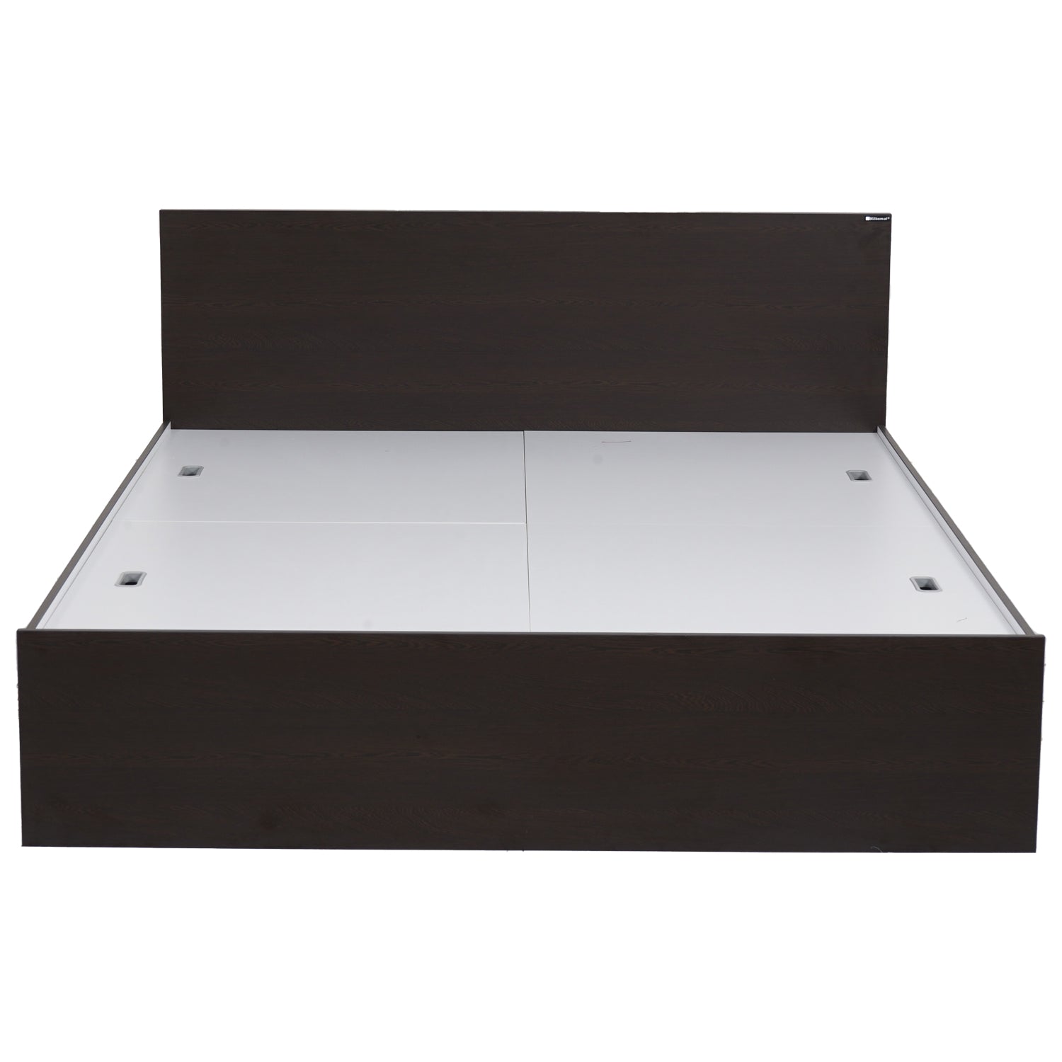 Nilkamal Arthur Queen Bed with Storage (Walnut)
