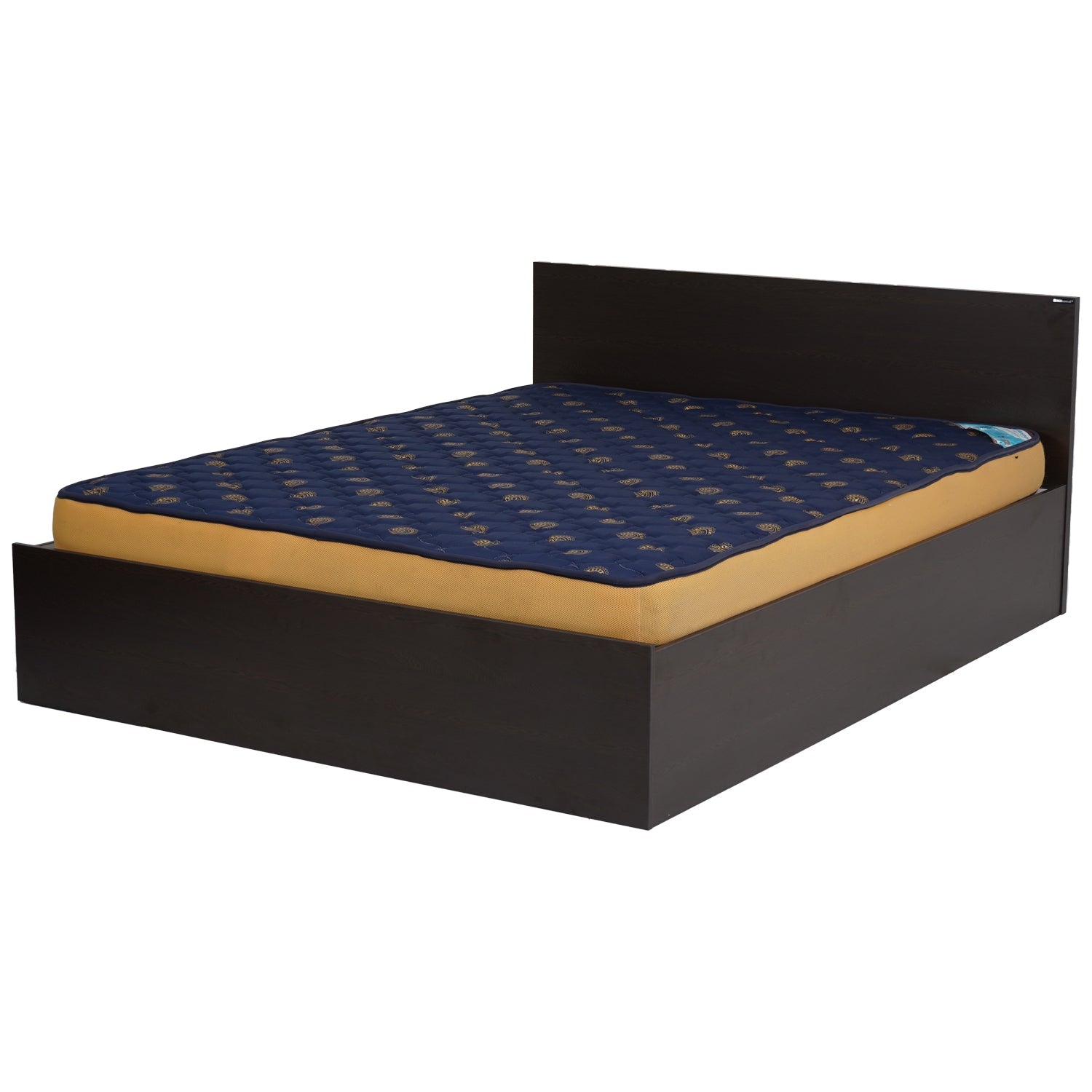 Nilkamal Arthur Queen Bed with Storage (Walnut)