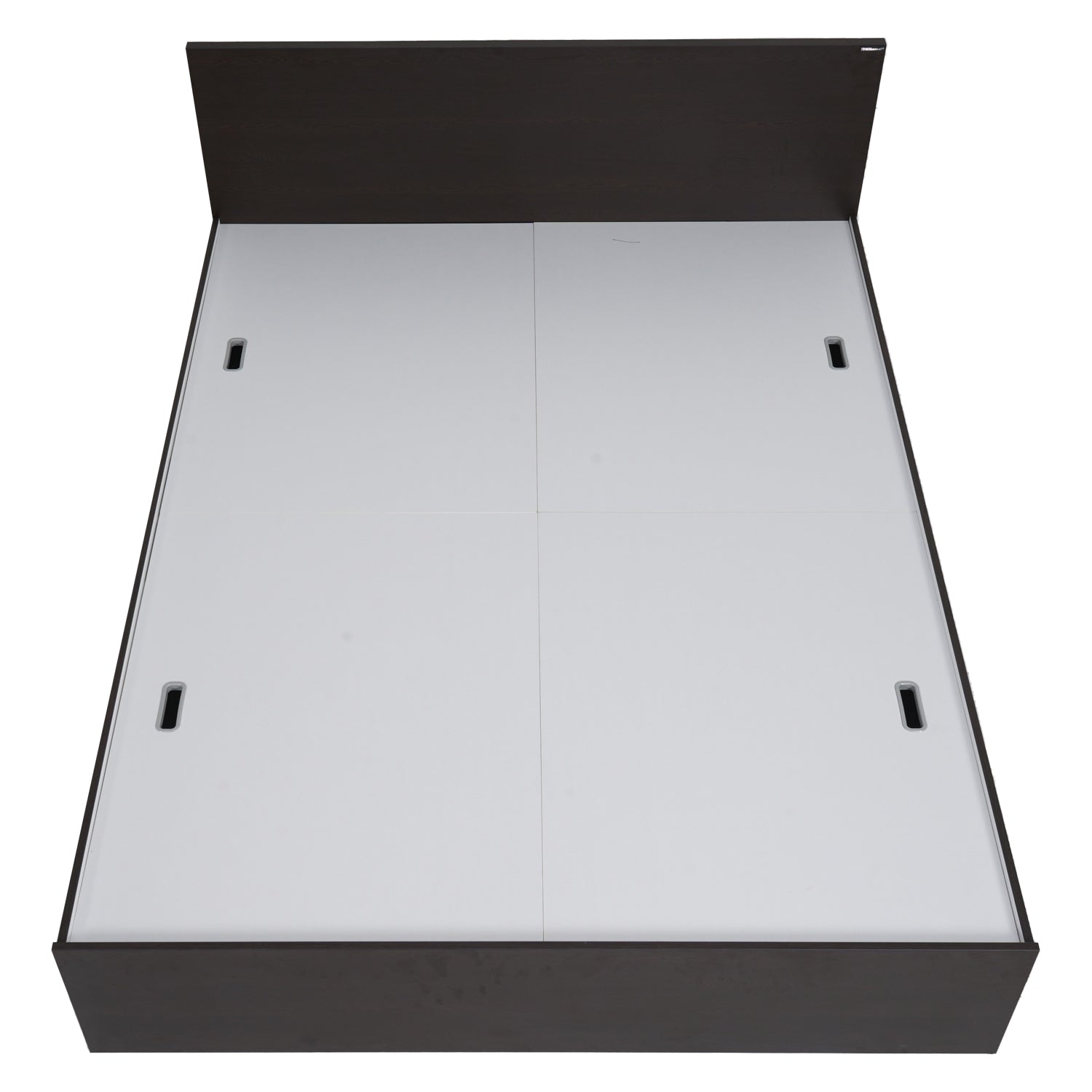 Nilkamal Arthur Queen Bed with Storage (Walnut)