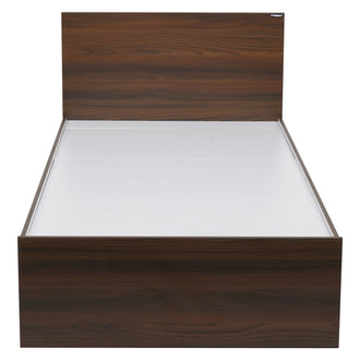 Nilkamal Arthur Single Bed (Walnut)