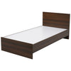 Nilkamal Arthur Single Bed (Walnut)