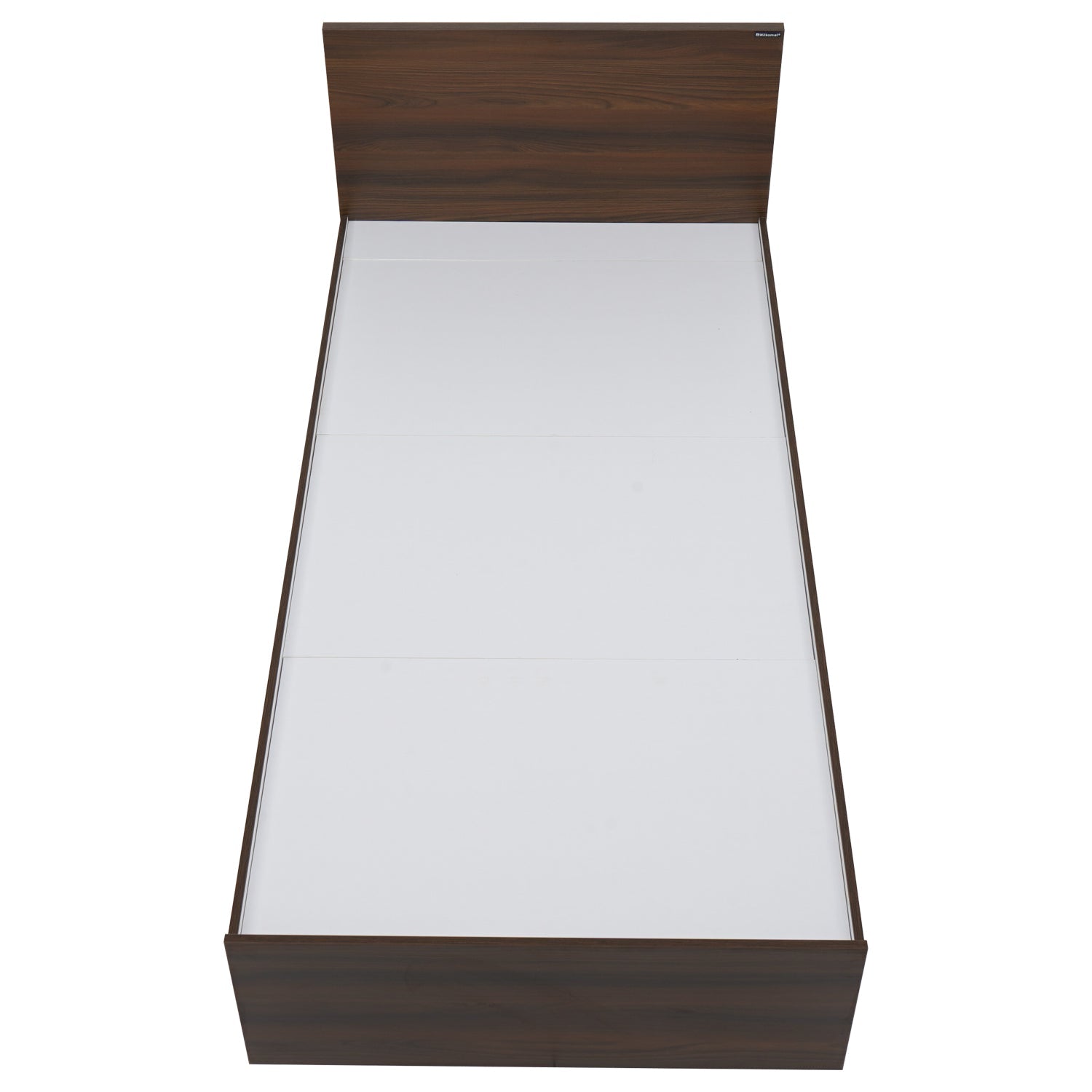 Nilkamal Arthur Single Bed (Walnut)