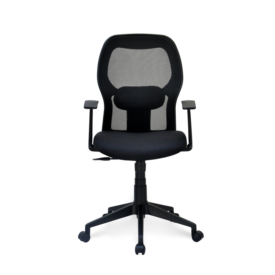 Nilkamal Matrix Mesh Mid Back Office Chair (Black)