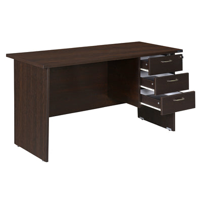 Nilkamal Maximus 5ft Engineered Wood Office Table (New Wenge)