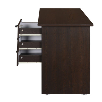Nilkamal Maximus 5ft Engineered Wood Office Table (New Wenge)