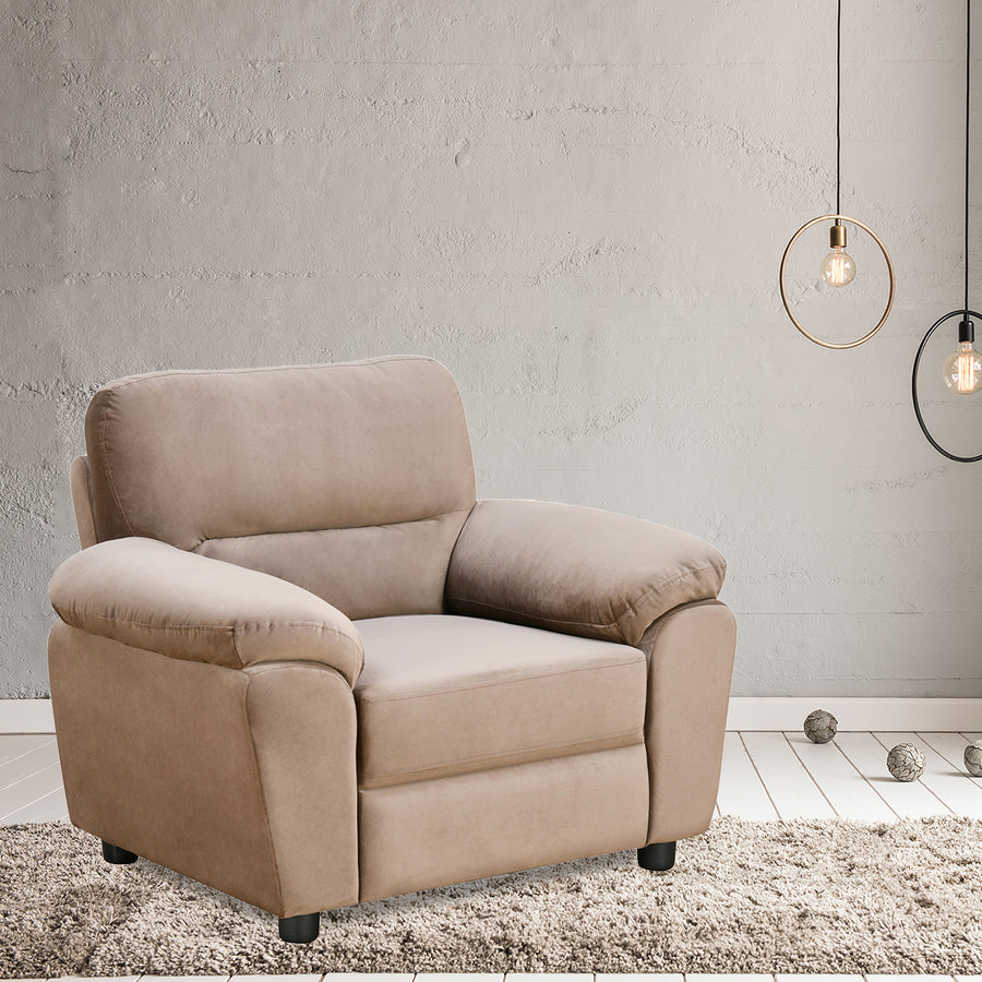 Nilkamal Barstow 1 Seater Sofa (Brown)