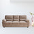 Nilkamal Barstow 3 Seater Sofa (Brown)