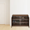Nilkamal Churchill Shoe Cabinet (Classic Walnut)