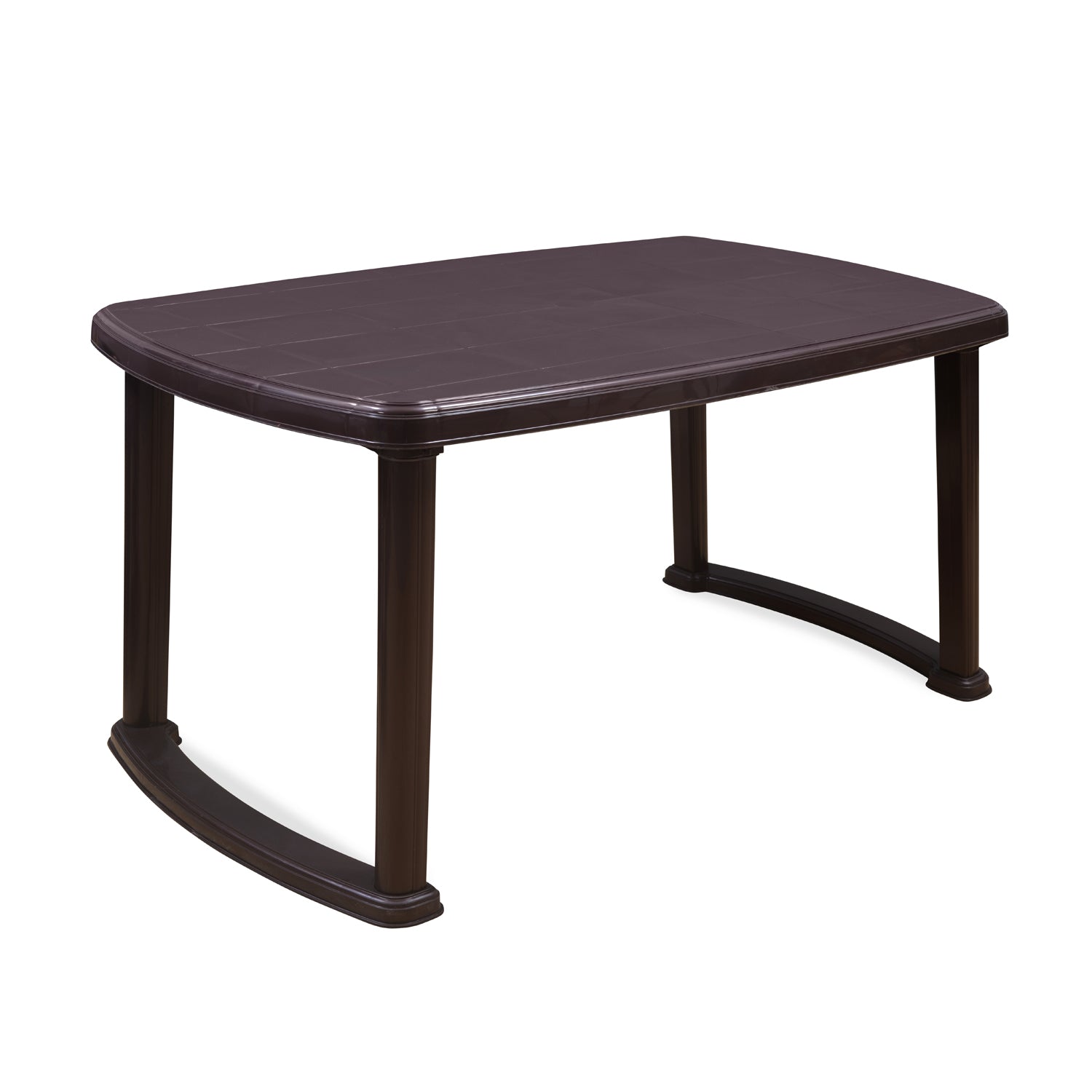 Nilkamal Mega Dining Table (Weather Brown)