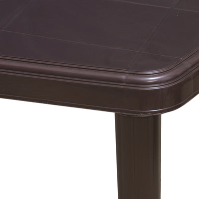 Nilkamal Mega Dining Table (Weather Brown)