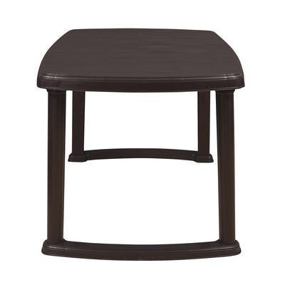 Nilkamal Mega Dining Table (Weather Brown)