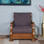 Nilkamal Melbourne 1 Seater Sofa (Wenge)