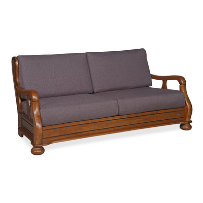 Nilkamal Melbourne 3 Seater Sofa (Wenge)
