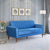 Nilkamal Meville 3 Seater Fabric Sofa (Powder Blue)