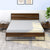 Nilkamal Fusion Engineered Wood King Bed (Classic Walnut)