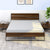 Nilkamal Fusion Queen Bed (Classic Walnut)