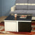 Nilkamal Miles Center Table (Black/White)