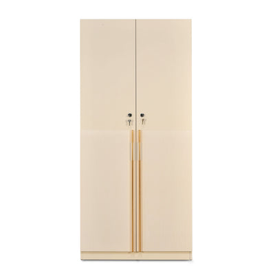 Nilkamal Mirage 2 Door Wardrobe (Ivory)