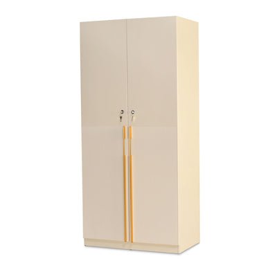 Nilkamal Mirage 2 Door Wardrobe (Ivory)