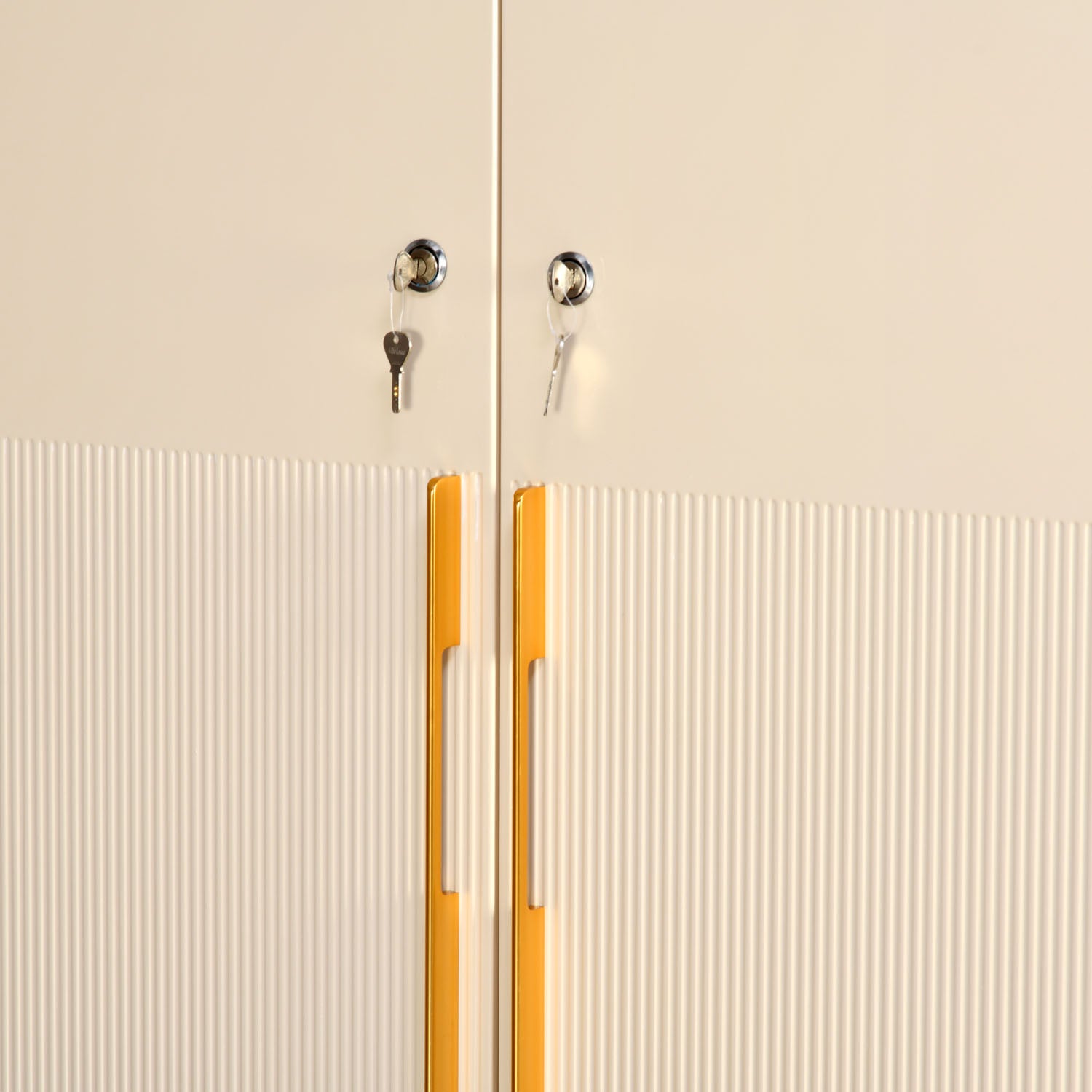 Nilkamal Mirage 2 Door Wardrobe (Ivory)