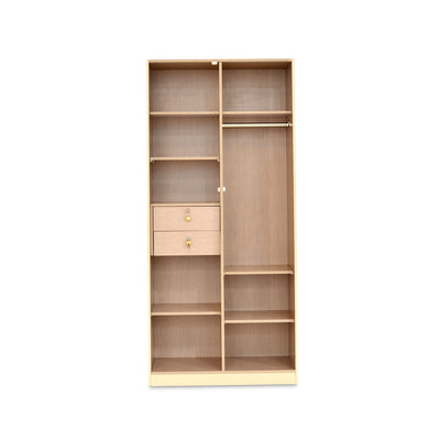 Nilkamal Mirage 2 Door Wardrobe (Ivory)