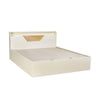 Nilkamal Mirage King Bed with Hydraulic Storage (Ivory)