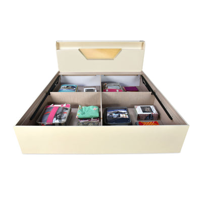 Nilkamal Mirage King Bed with Hydraulic Storage (Ivory)