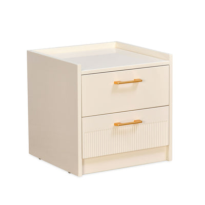 Nilkamal Mirage Nightstand (Ivory)