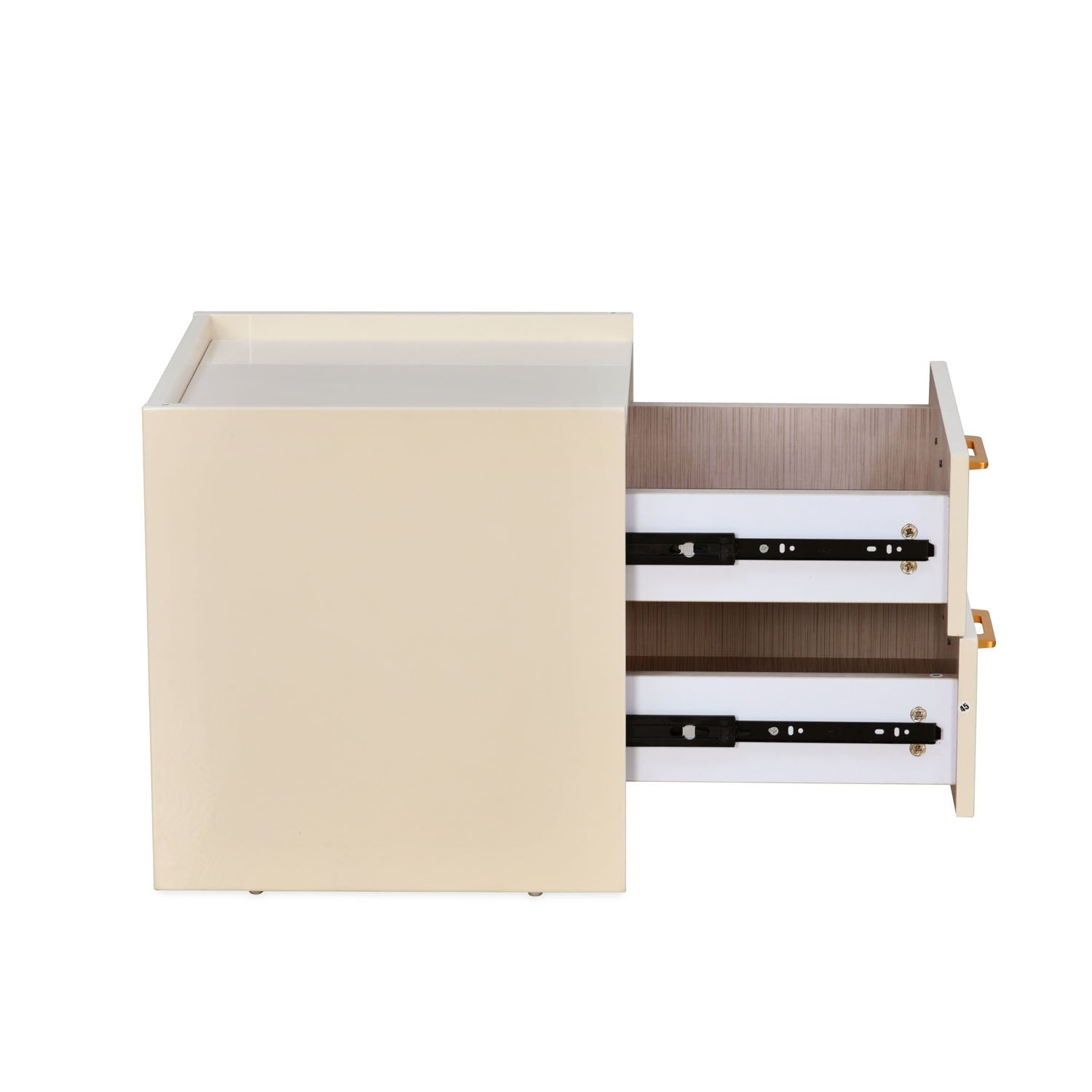 Nilkamal Mirage Nightstand (Ivory)