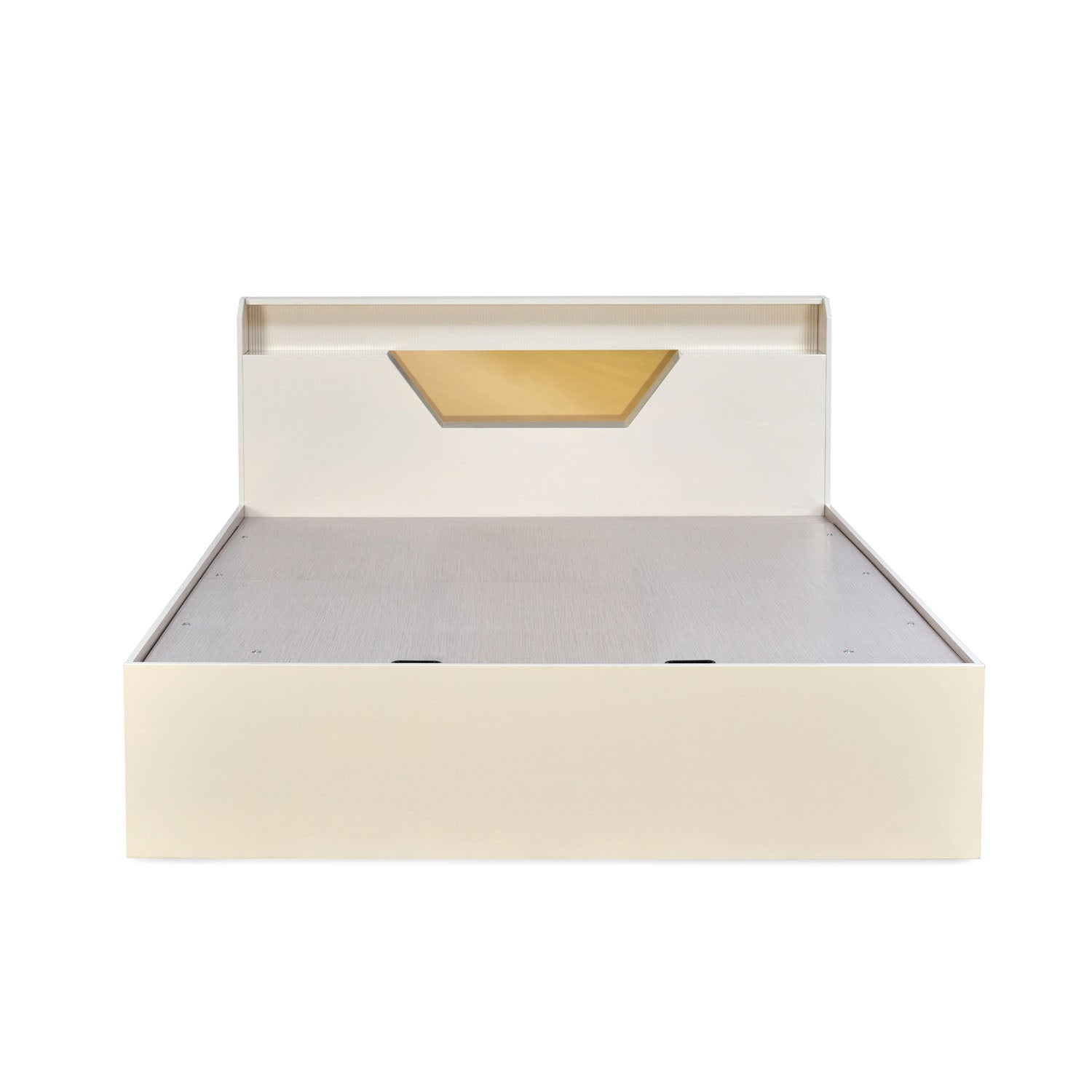 Nilkamal Mirage Queen Bed with Hydraulic Storage (Ivory)