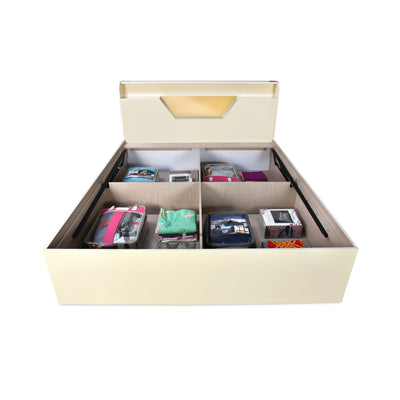 Nilkamal Mirage Queen Bed with Hydraulic Storage (Ivory)