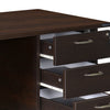 Nilkamal Maximus 4 ft Office Table (New Wenge)